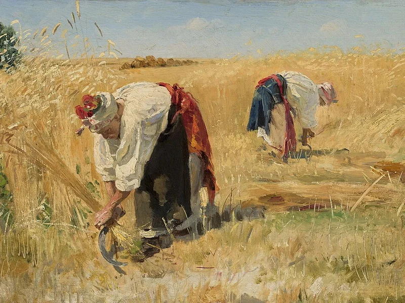 1869-Aleksandr Vladimirovich Makovsky - Raccolto - Museo Nazionale di Varsavia